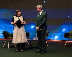 oslava v Planetariu